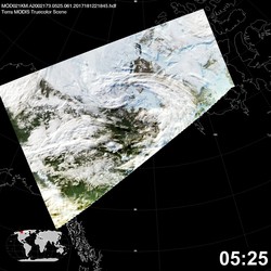 Level 1B Image at: 0525 UTC