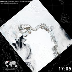 Level 1B Image at: 1705 UTC