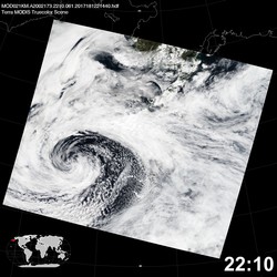 Level 1B Image at: 2210 UTC