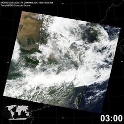 Level 1B Image at: 0300 UTC