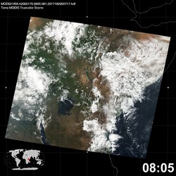 Level 1B Image at: 0805 UTC