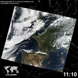 Level 1B Image at: 1110 UTC