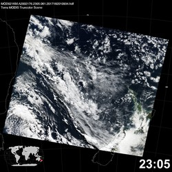 Level 1B Image at: 2305 UTC