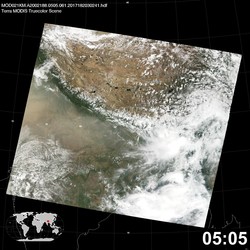 Level 1B Image at: 0505 UTC