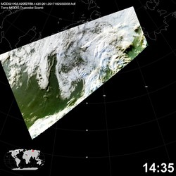 Level 1B Image at: 1435 UTC