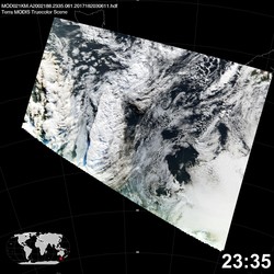 Level 1B Image at: 2335 UTC