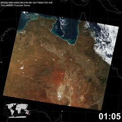 Level 1B Image at: 0105 UTC