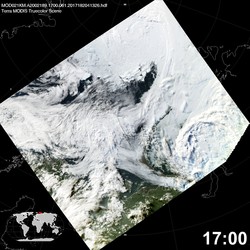 Level 1B Image at: 1700 UTC