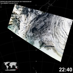 Level 1B Image at: 2240 UTC