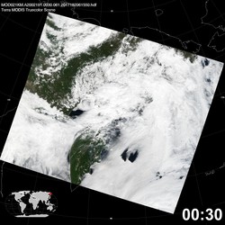 Level 1B Image at: 0030 UTC