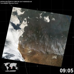 Level 1B Image at: 0905 UTC