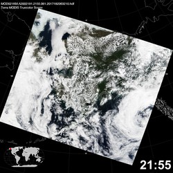 Level 1B Image at: 2155 UTC