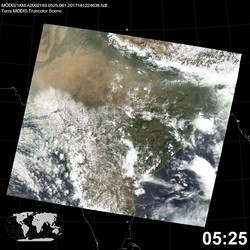 Level 1B Image at: 0525 UTC