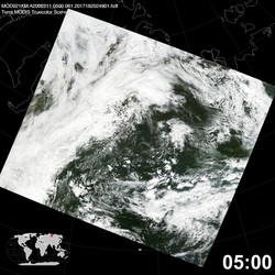 Level 1B Image at: 0500 UTC