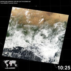 Level 1B Image at: 1025 UTC