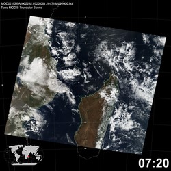 Level 1B Image at: 0720 UTC