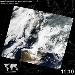 Level 1B Image at: 1110 UTC