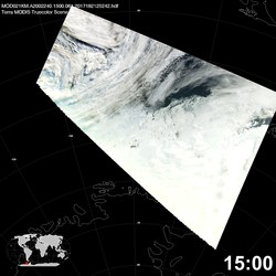 Level 1B Image at: 1500 UTC