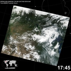 Level 1B Image at: 1745 UTC