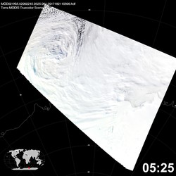 Level 1B Image at: 0525 UTC