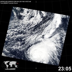 Level 1B Image at: 2305 UTC