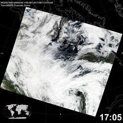 Level 1B Image at: 1705 UTC