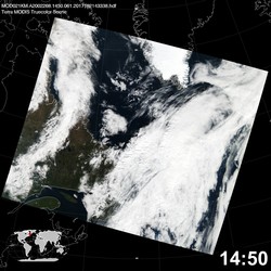 Level 1B Image at: 1450 UTC