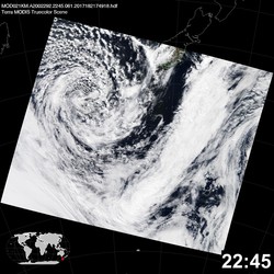 Level 1B Image at: 2245 UTC