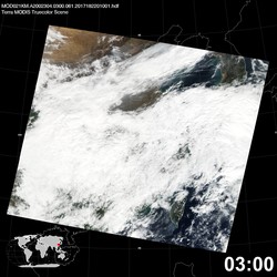 Level 1B Image at: 0300 UTC