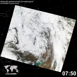 Level 1B Image at: 0750 UTC