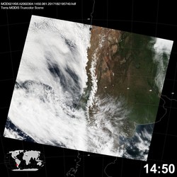 Level 1B Image at: 1450 UTC