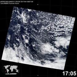 Level 1B Image at: 1705 UTC