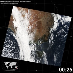 Level 1B Image at: 0025 UTC