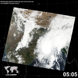 Level 1B Image at: 0505 UTC