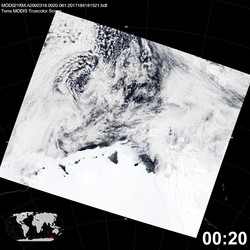 Level 1B Image at: 0020 UTC