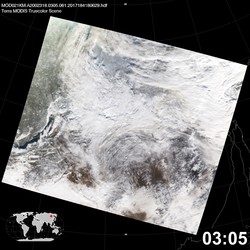 Level 1B Image at: 0305 UTC