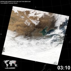 Level 1B Image at: 0310 UTC