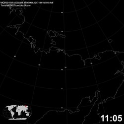 Level 1B Image at: 1105 UTC