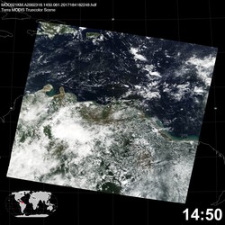 Level 1B Image at: 1450 UTC