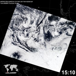 Level 1B Image at: 1510 UTC