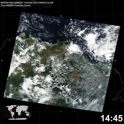 Level 1B Image at: 1445 UTC