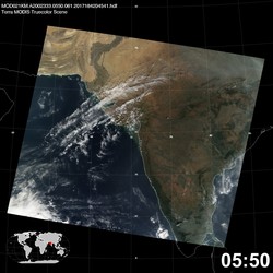 Level 1B Image at: 0550 UTC