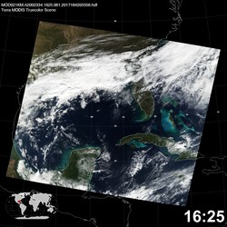 Level 1B Image at: 1625 UTC