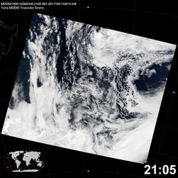 Level 1B Image at: 2105 UTC