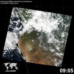 Level 1B Image at: 0905 UTC