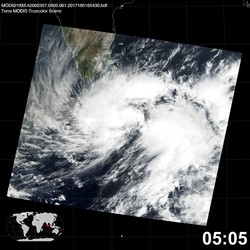 Level 1B Image at: 0505 UTC