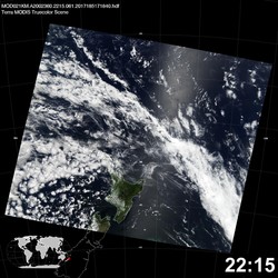 Level 1B Image at: 2215 UTC