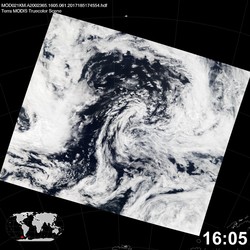 Level 1B Image at: 1605 UTC