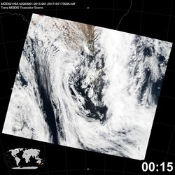 Level 1B Image at: 0015 UTC