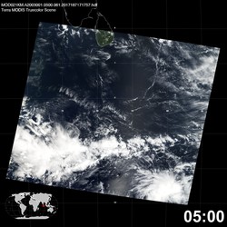 Level 1B Image at: 0500 UTC